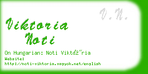 viktoria noti business card